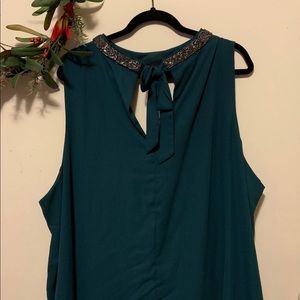Torrid Embelissed Neck Blouse